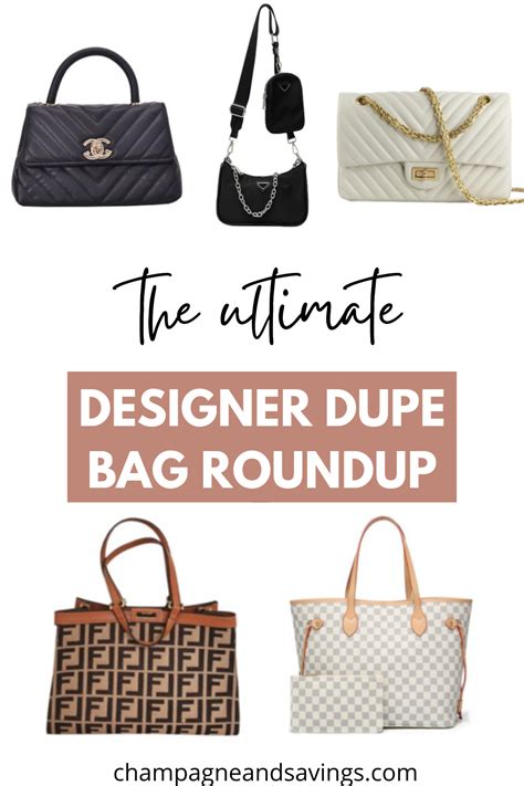 luxury bag dupes|knock off designer tote bags.